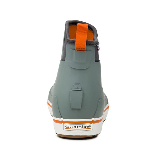 Grundens Deck-Boss Ankle Boot Monument Grey