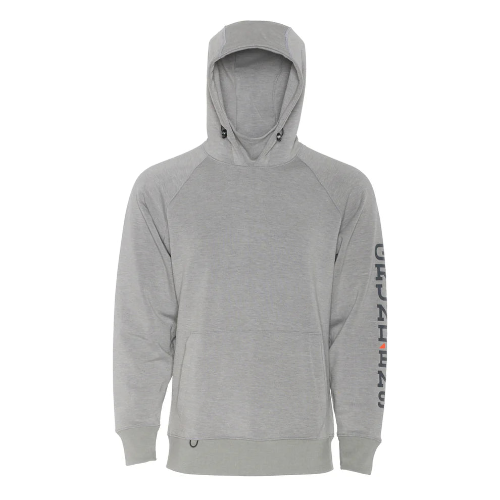 Grundens Dillingham Tech Hoodie Metal Heather