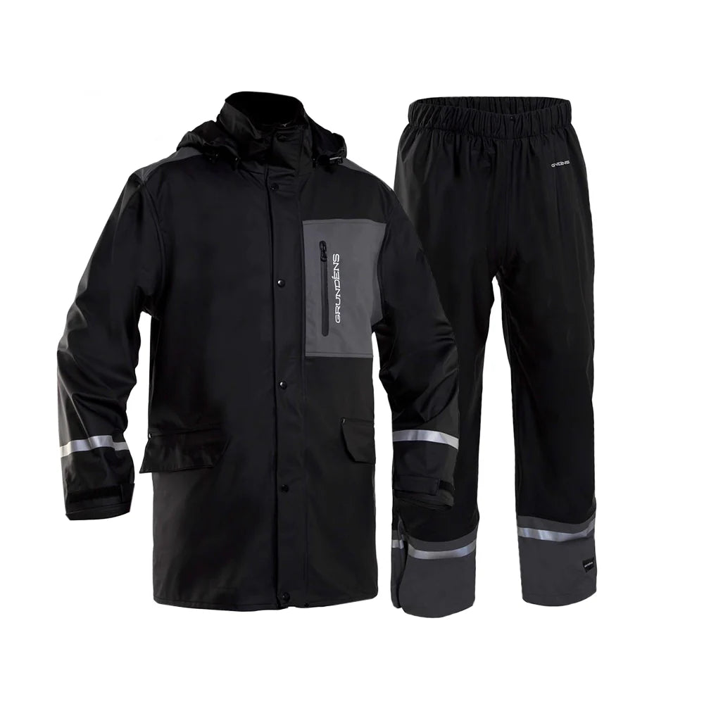 Grundens Sunnan Set Waterproof Work Wear Black