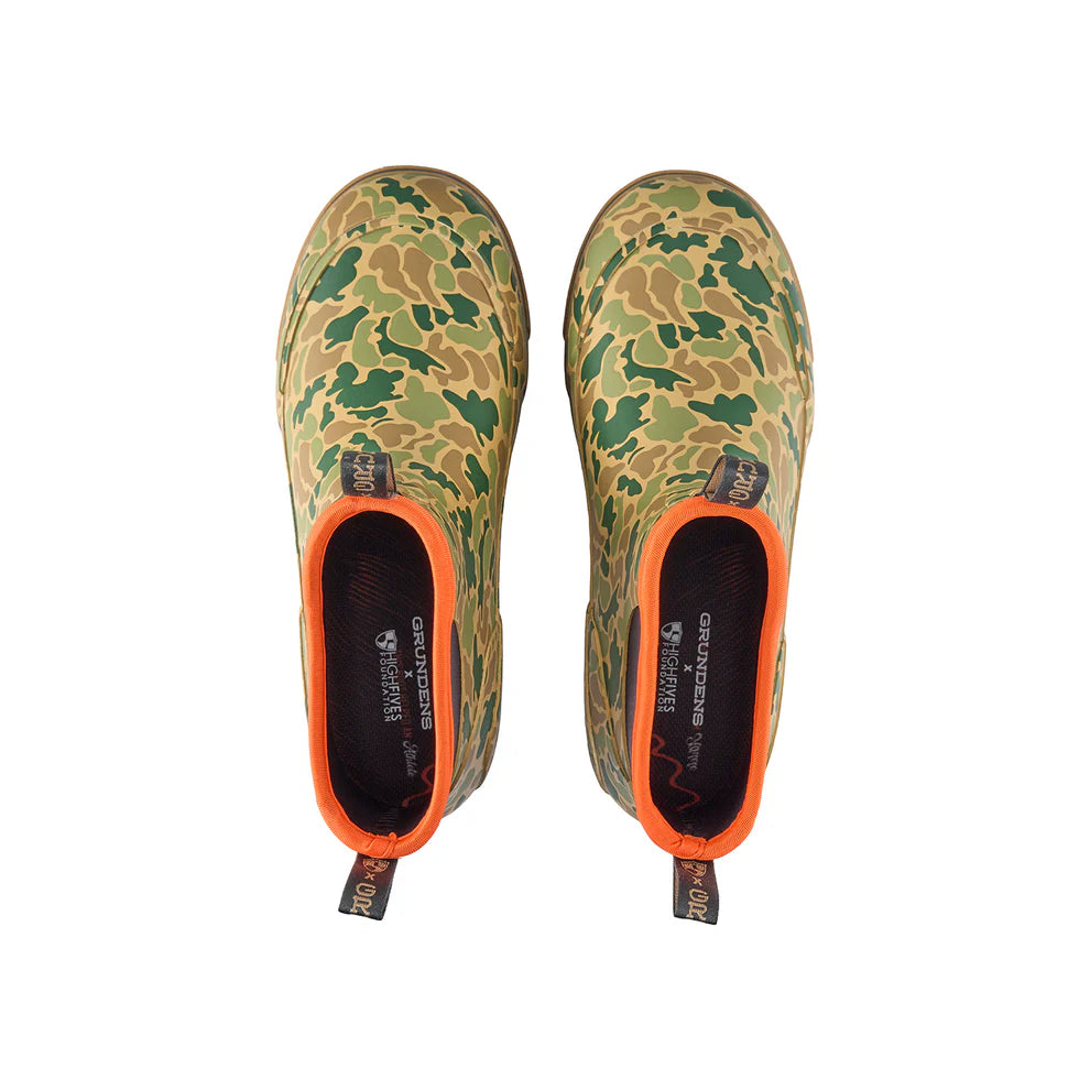 Grundens Deck-Boss Ankle Boot  High Fives Camo