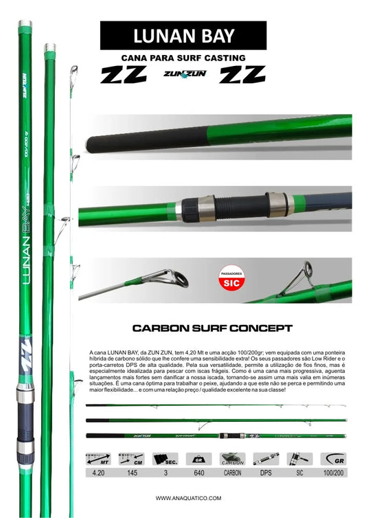 Zun Zun Lunan Bay 4.2m C.W. 100gr-200gr