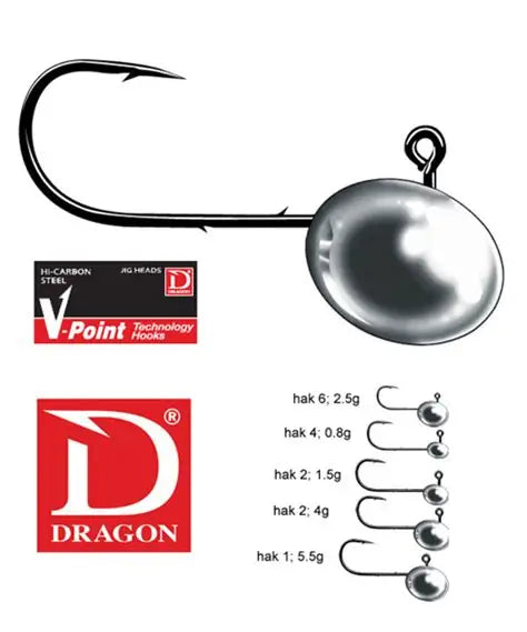 Dragon Vpoint X-Fine Jigheads