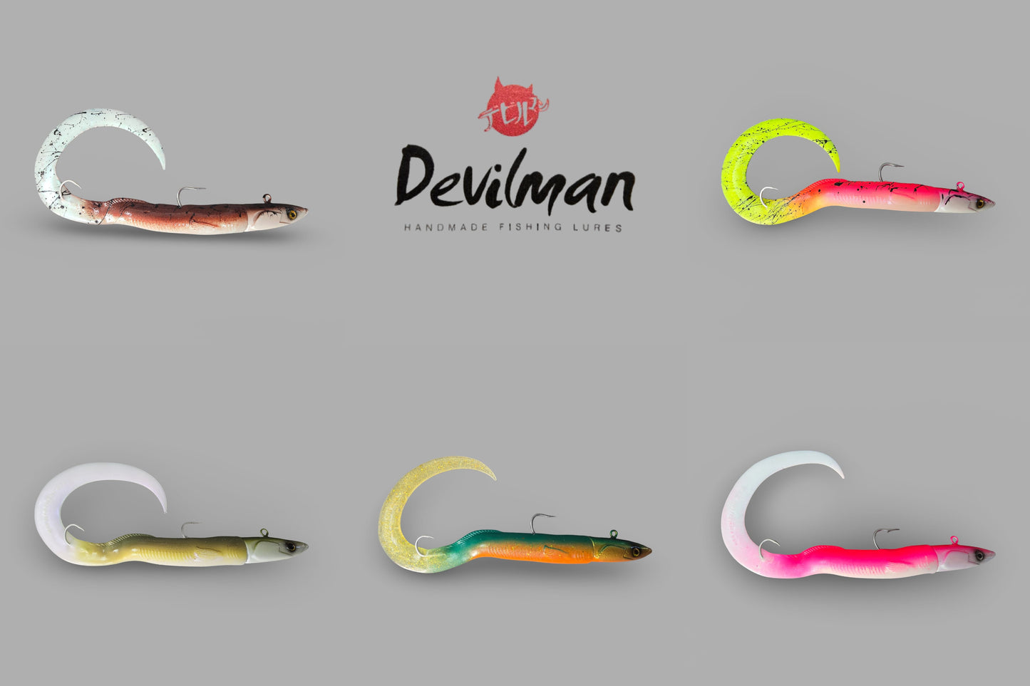 Devilman Soft Eel (130gr-160gr)