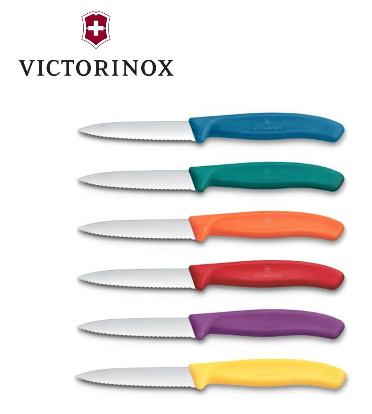 Victorinox Paring knife 10cm wavy pointed tip