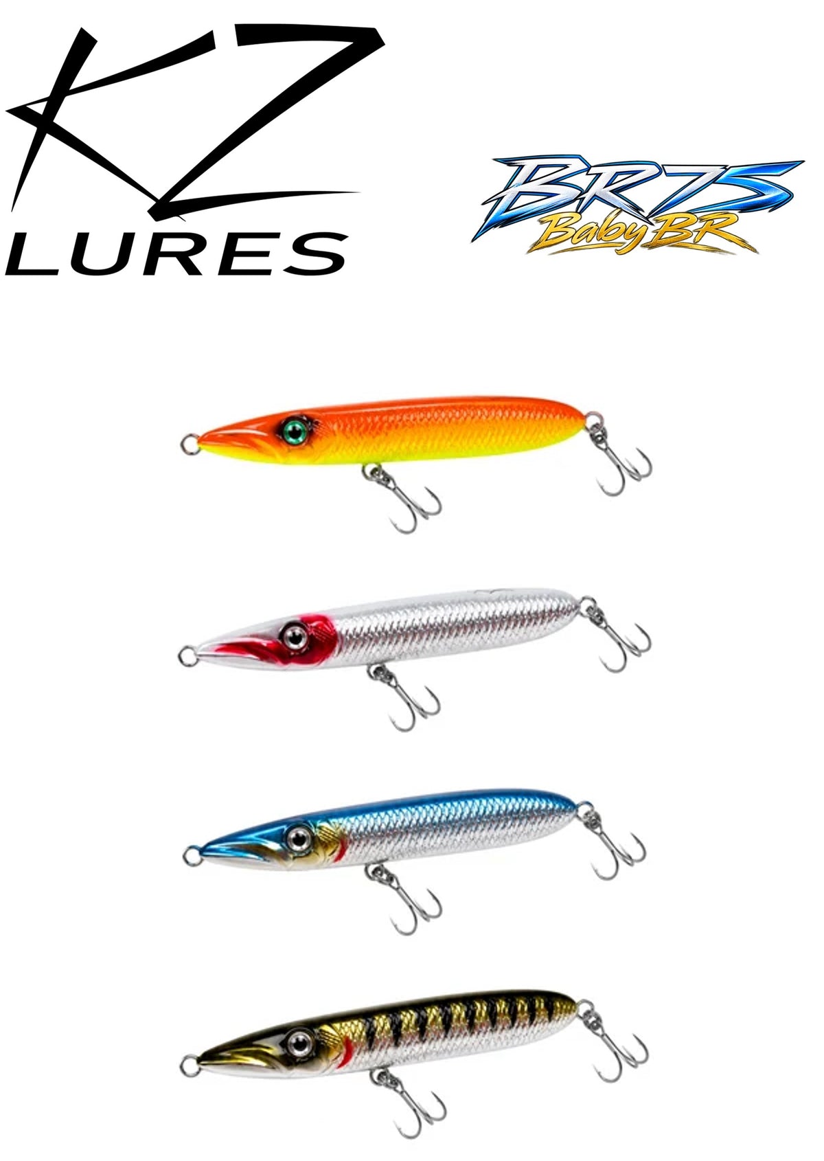 KZ Lures BR75 Baby BR – 75mm 5g