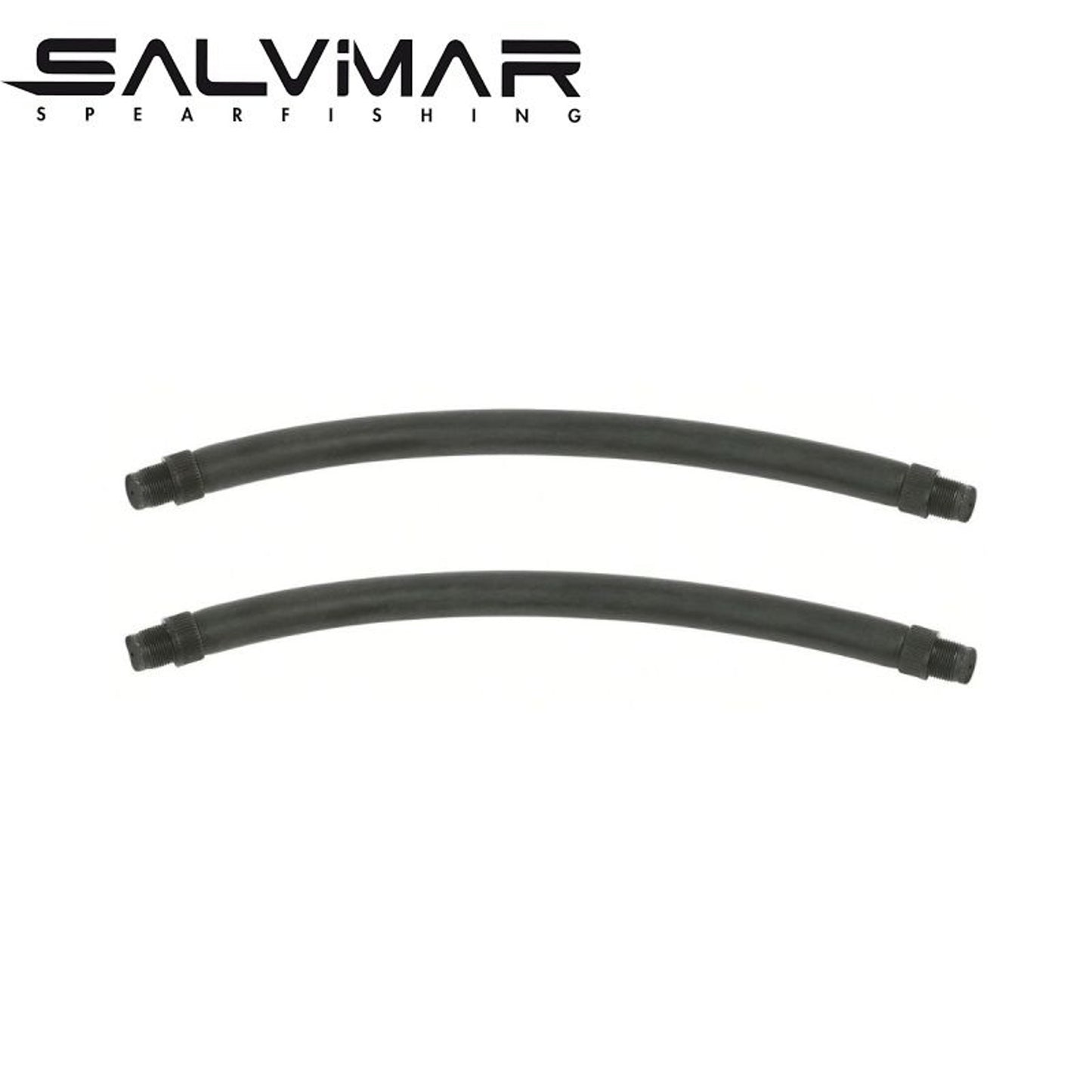 Salvimar S400 pair rubbers black with screws 16.5mm / 16cm