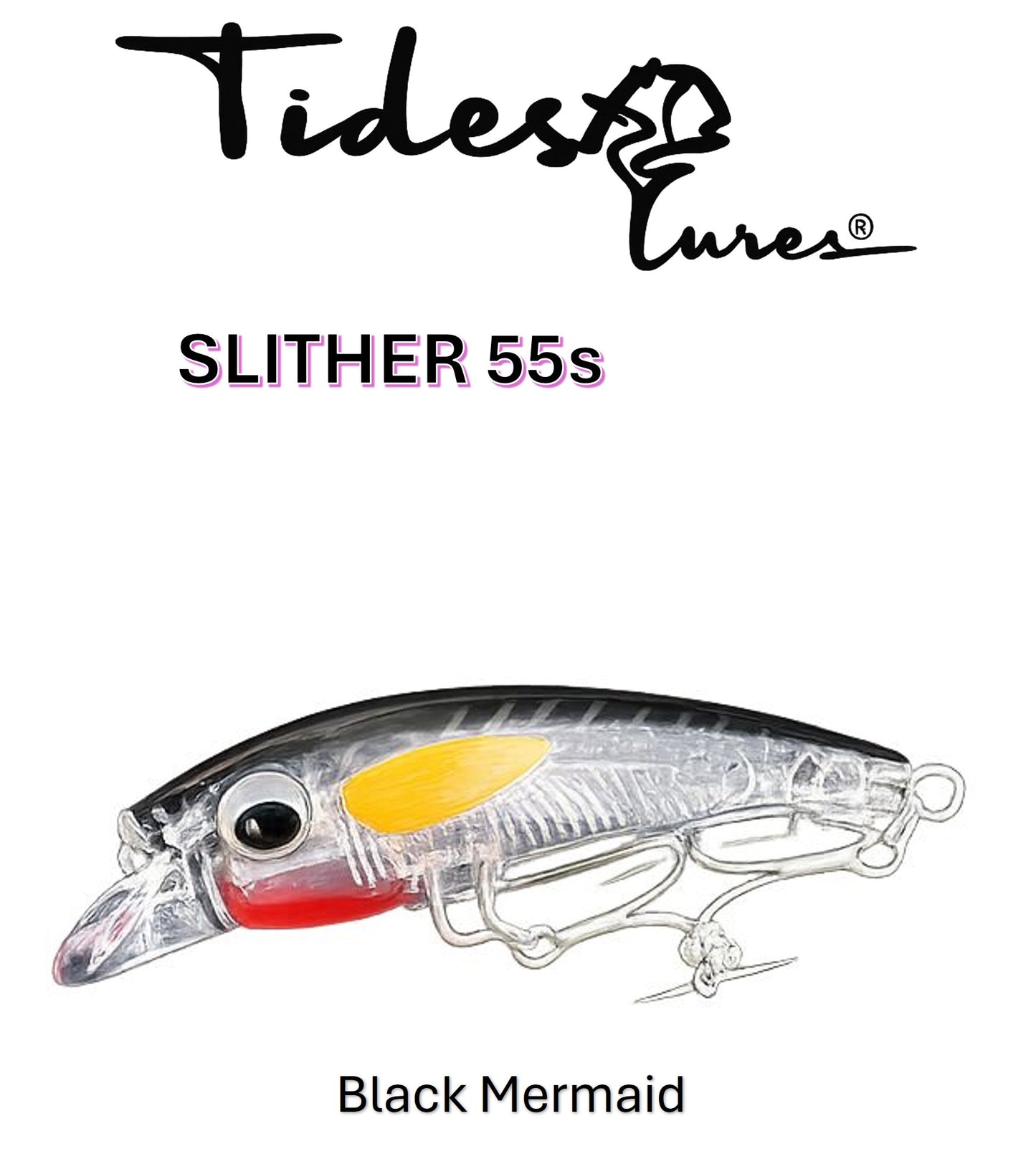 TidesLures Slither 55s