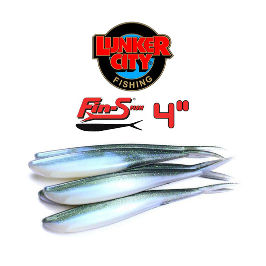 Luker City Fin-S Fish 4'' soft bait