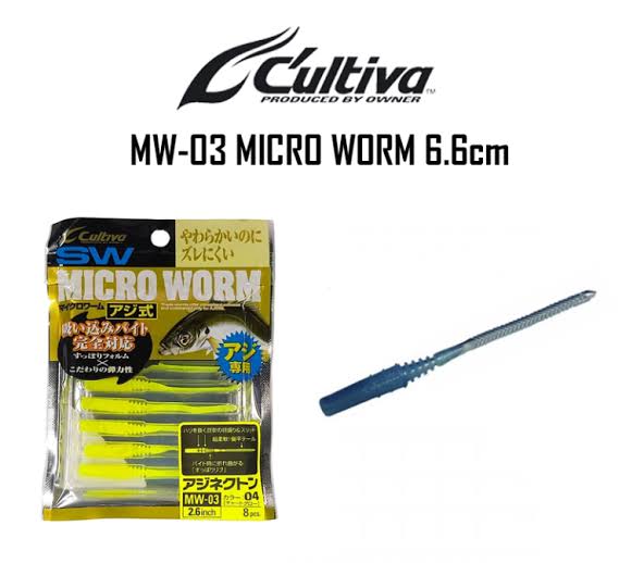 Cultiva Micro Worm MW-03 2.6''