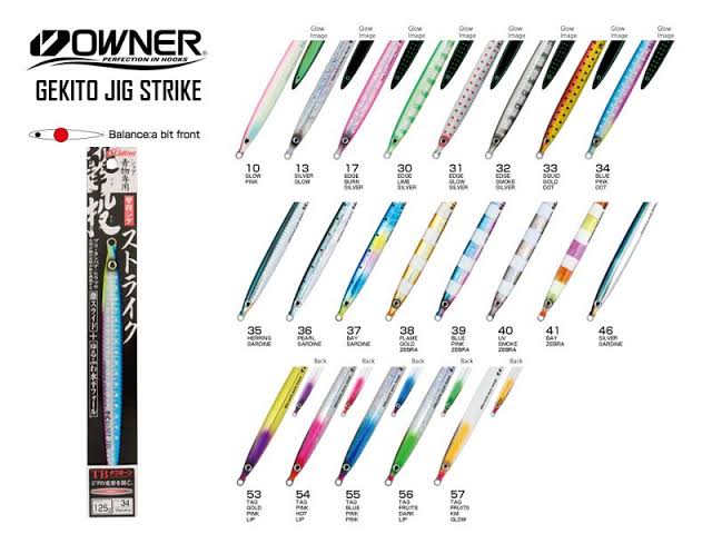 Owner Gekito Jig Strike GJS 65-125gr