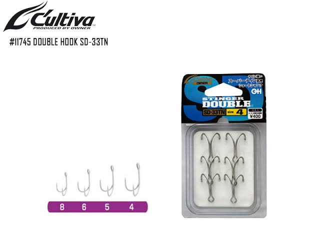 Owner SD-33TN Double Hooks