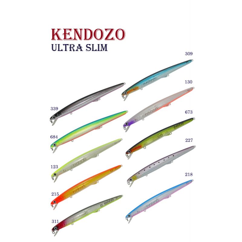 Kendozo Ultra Slim 175F 25gr