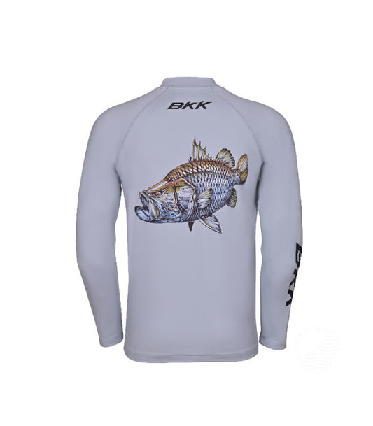 BKK Long Sleeve Performance Shirt Light Grey