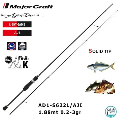 Majorcraft AJI-DO 1G Ajing 0.2-3gr (AD1-S622L)
