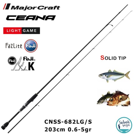 Majorcraft Ceana LIGHT ROCK 0.5gr-5gr (CNSS-682LG/S)