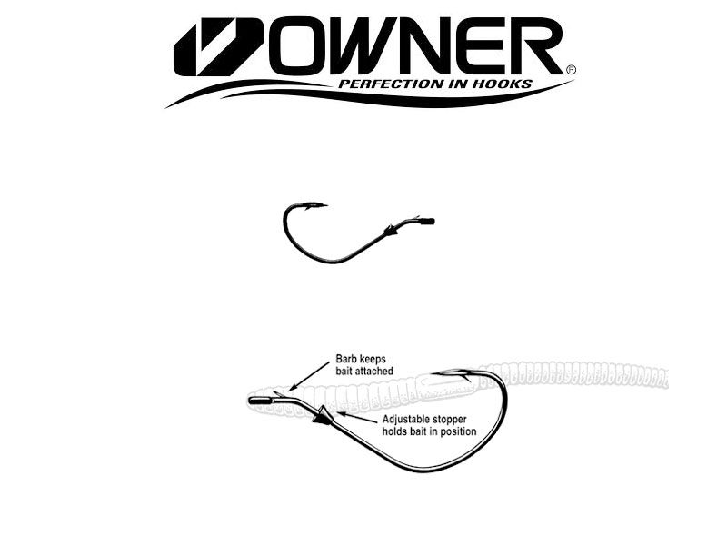 Owner 5138 Long neck with bait stopper Hooks – Hobbymania CY