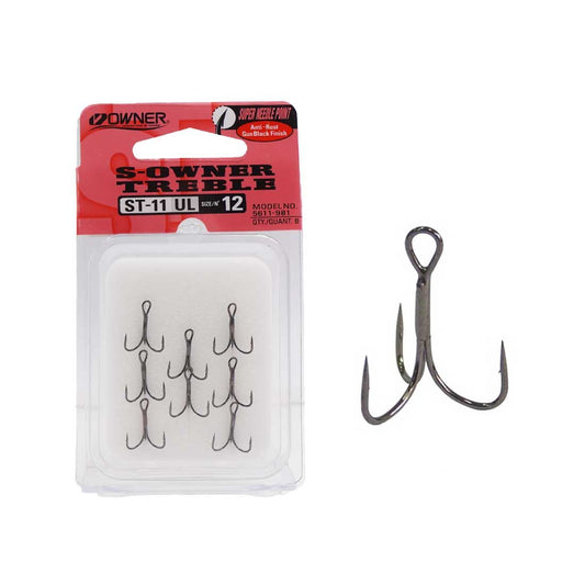 Owner S-Owner Treble Hooks ST-11 UL