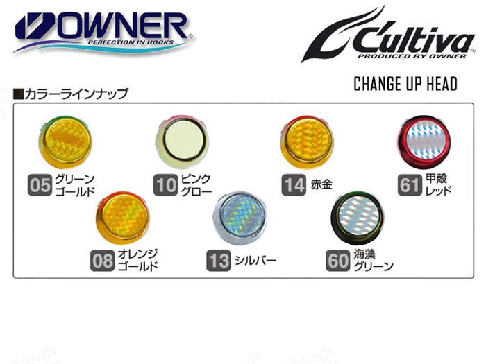 Owner Cultiva CU-120 Change Up Head 120gr