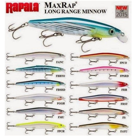 Rapala Maxrap Long range minnow MXLM12