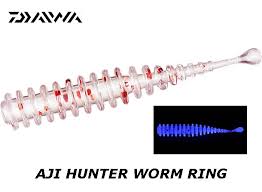 Daiwa Aji Hunter Ring Worm 2''