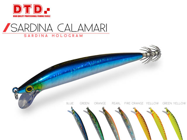DTD Sardina Calamari 100mm Squid Trolling Lure