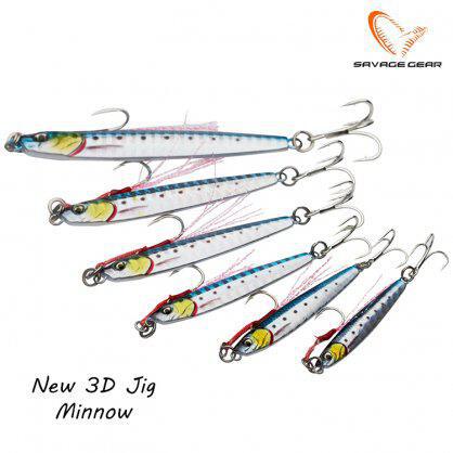 Savage Gear 3D Minnow Jig (5gr-10gr)