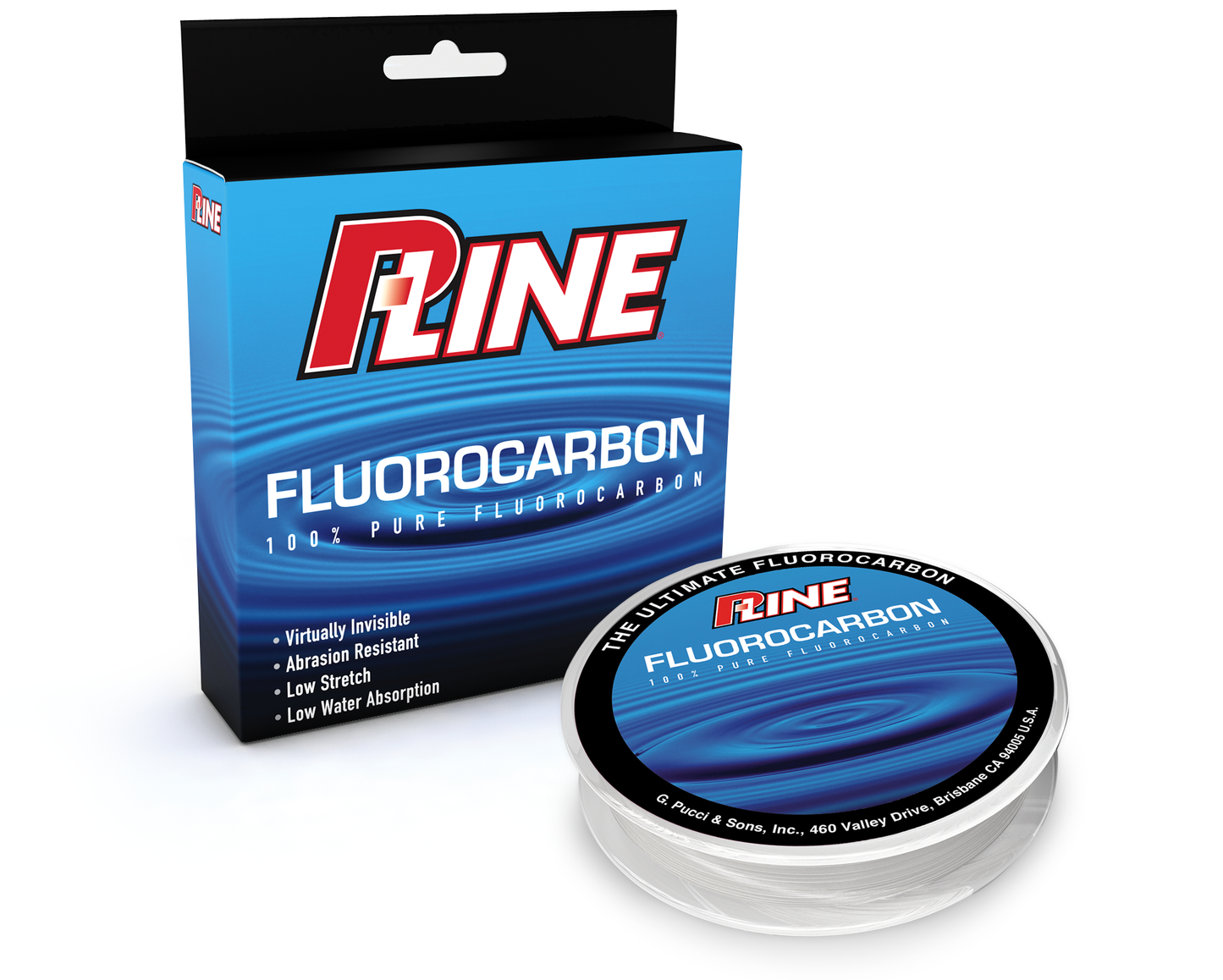 P-Line 100% Fluorocarbon Line 100mt