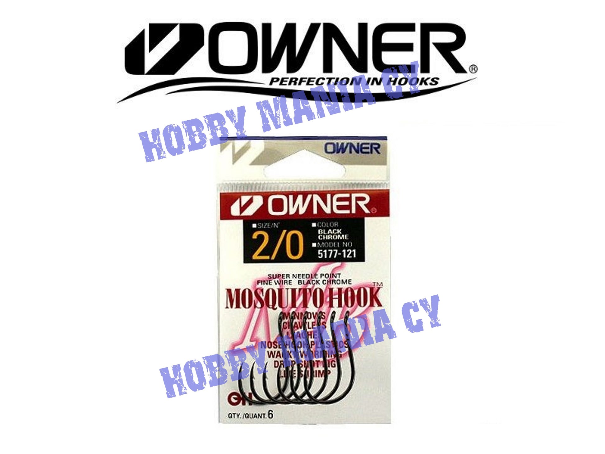 Owner 5177 Mosquito Hooks – Hobbymania CY
