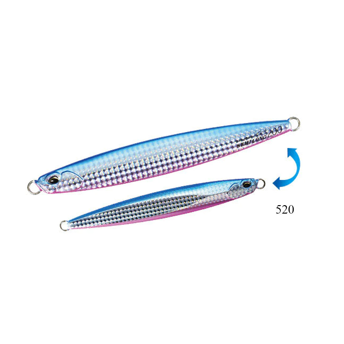 DUO Saltwater Jigging Lure Drag Metal FORCE Semi Long 185g