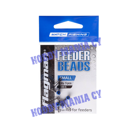 Flagman feeder sliding beads