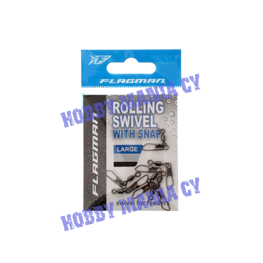 Flagman Rolling Swivel with Snap