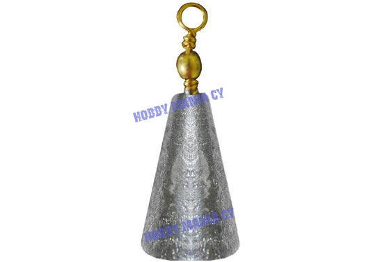 Bell sinkers with swivel (Packed)