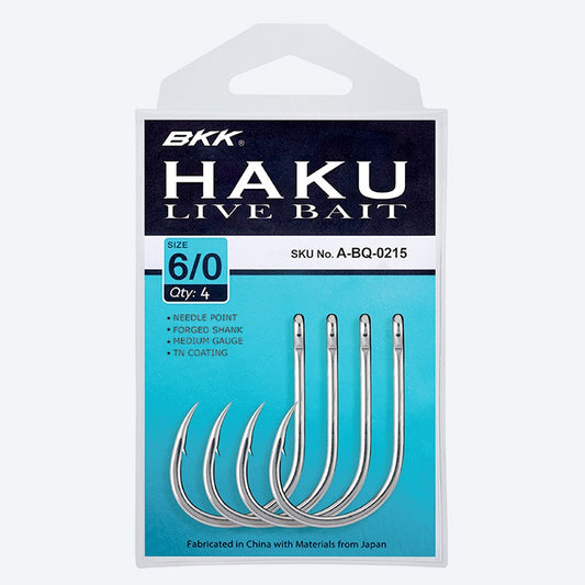 BKK Haku Livebait Hooks