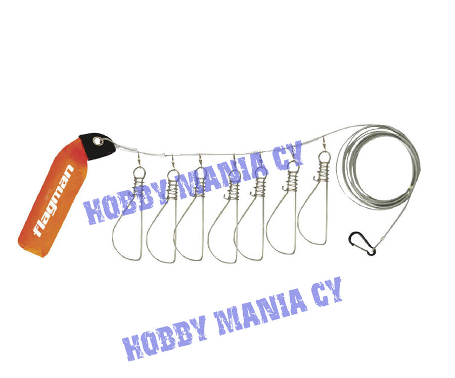 Flagman fish stringer with float