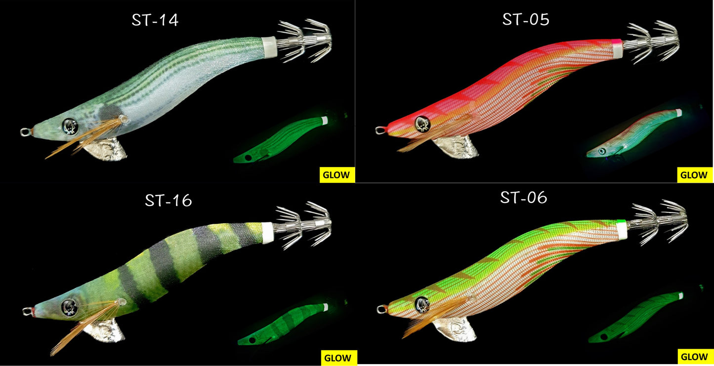 Wuzei Xia ST #3.0 Squid Jigs