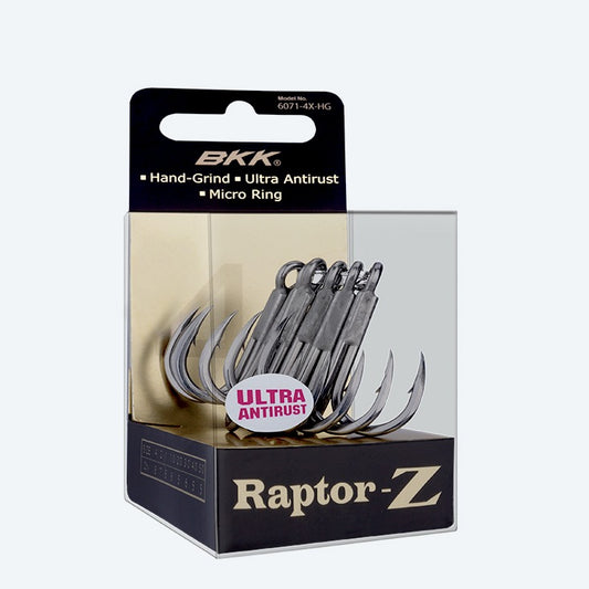 BKK Raptor Z treble hooks