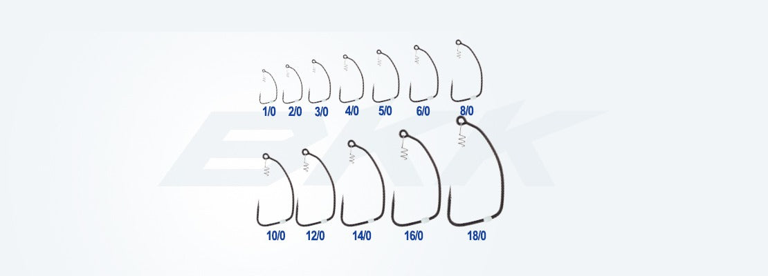 BKK Titan worm hooks