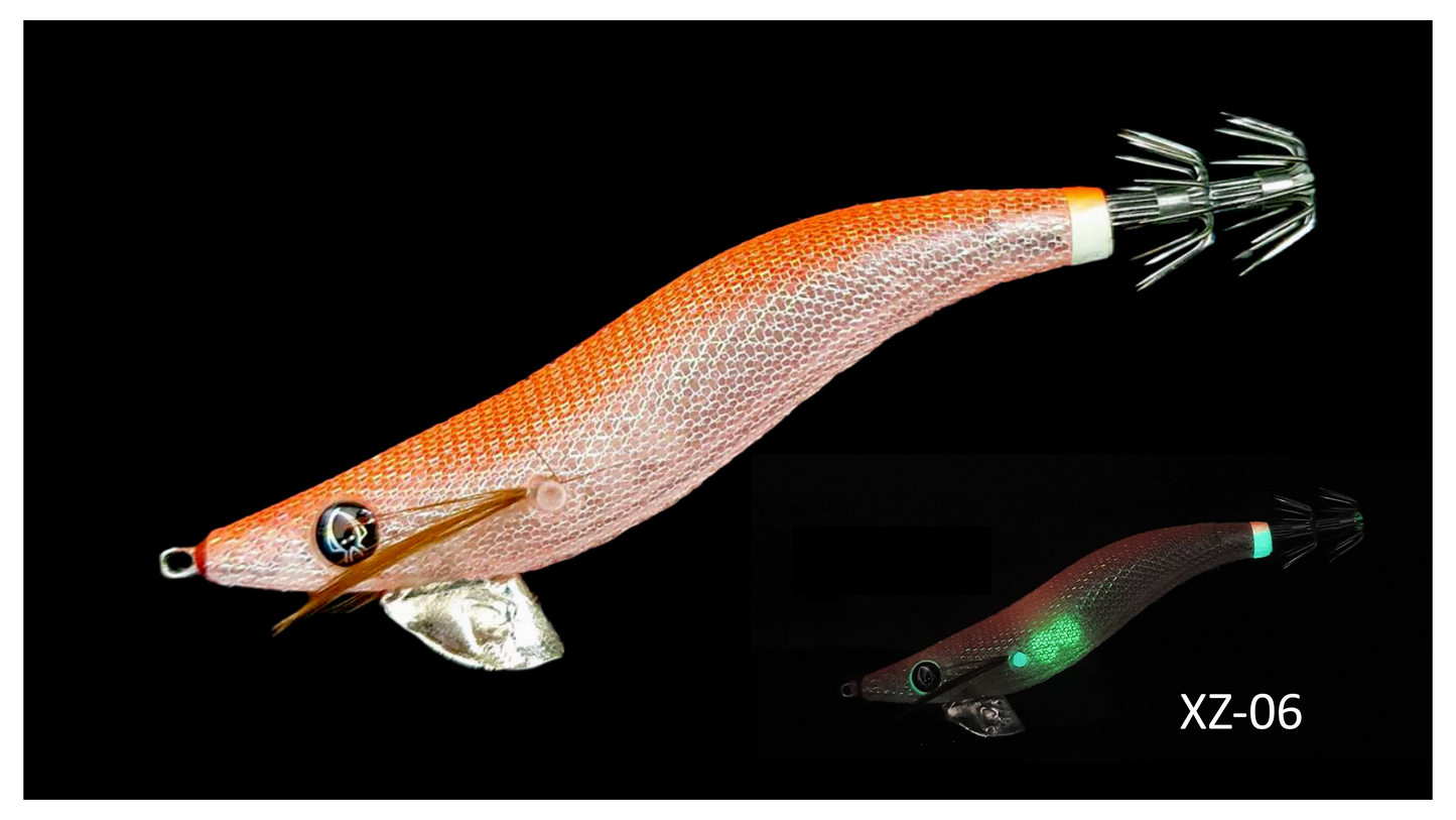 Wuzei Xia XZ Glow Rattles #3.0 Squid Jigs