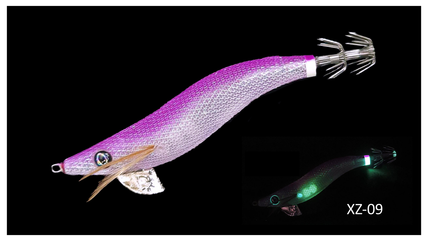 Wuzei Xia XZ Glow Rattles #3.0 Squid Jigs