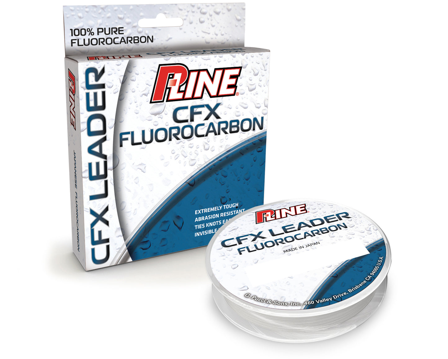 P-Line CFX Fluorocarbon Line 50mt