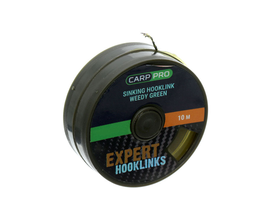 Carp Pro Sinking hooklink Weedy Green 10mt