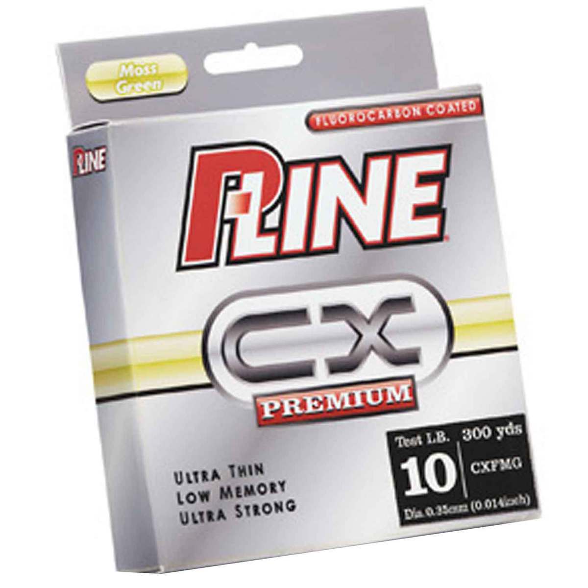 P-Line CX Premium Fluorocarbon Coated Line 270mt (Fluorescent Green)