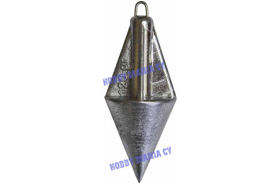 Pyramid cone shaped Sinkers with loop (Packed)