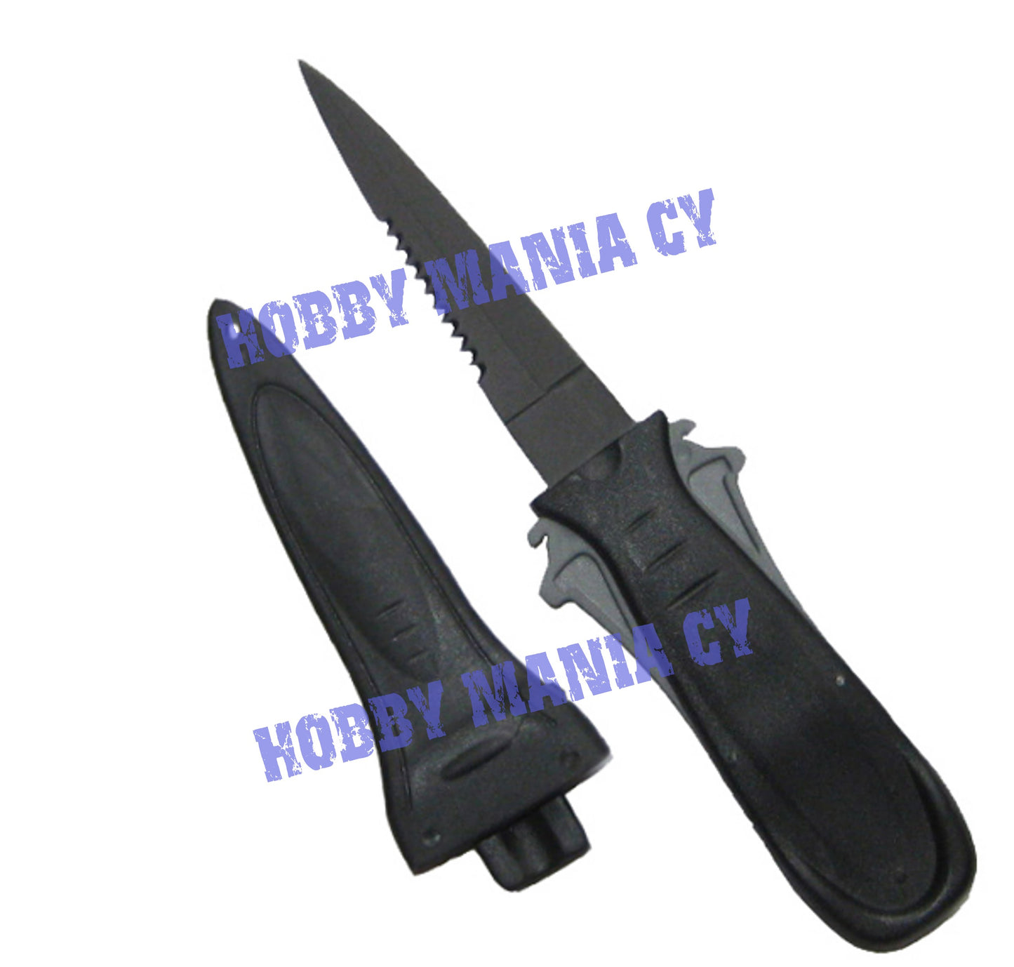 XDIVE Knife RIBBON TEFLON 9 BLACK