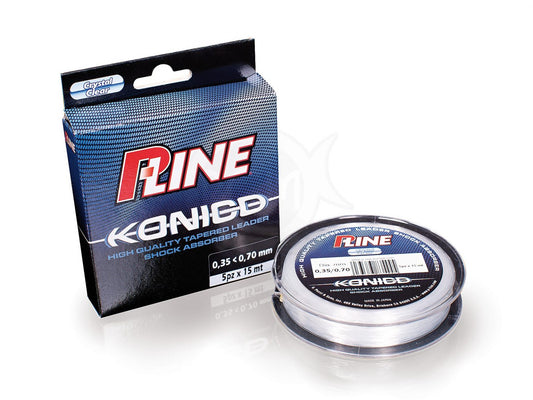 P-Line Konico Tapered shock absorber Line 15mt (Clear)
