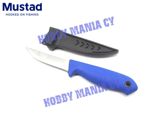 Mustad MTB002 4" Bait Knife ECO - Blue