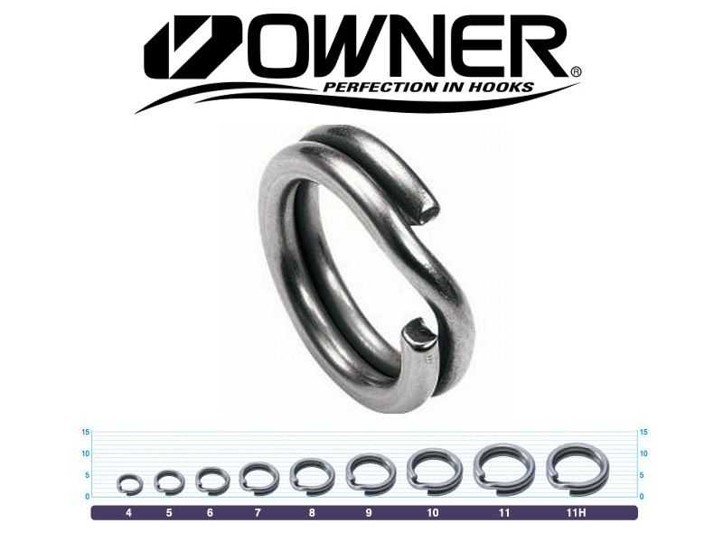 Owner 5196 Split Rings hyper wire