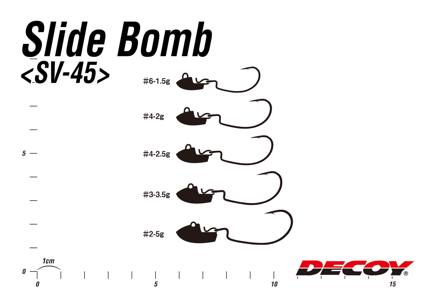 Decoy SV-45 Slide Bomb Hooks