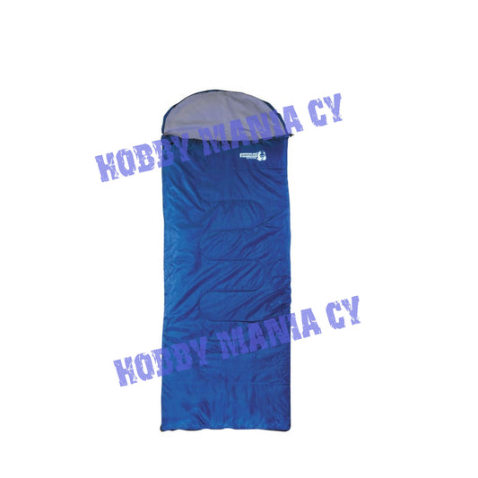 Panda Outdoor Sleeping Bag Bike Hood Blue