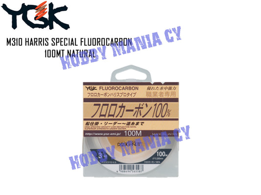 YGK Harris Special Fluorocarbon Natural 100mt